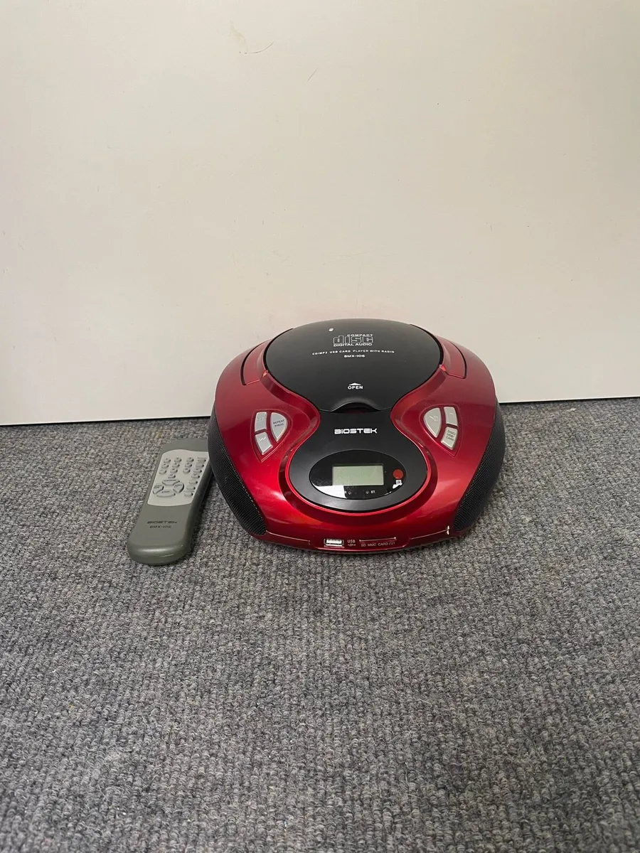 Biostek BMX-106 Cd Player W/ Radio - Image 1