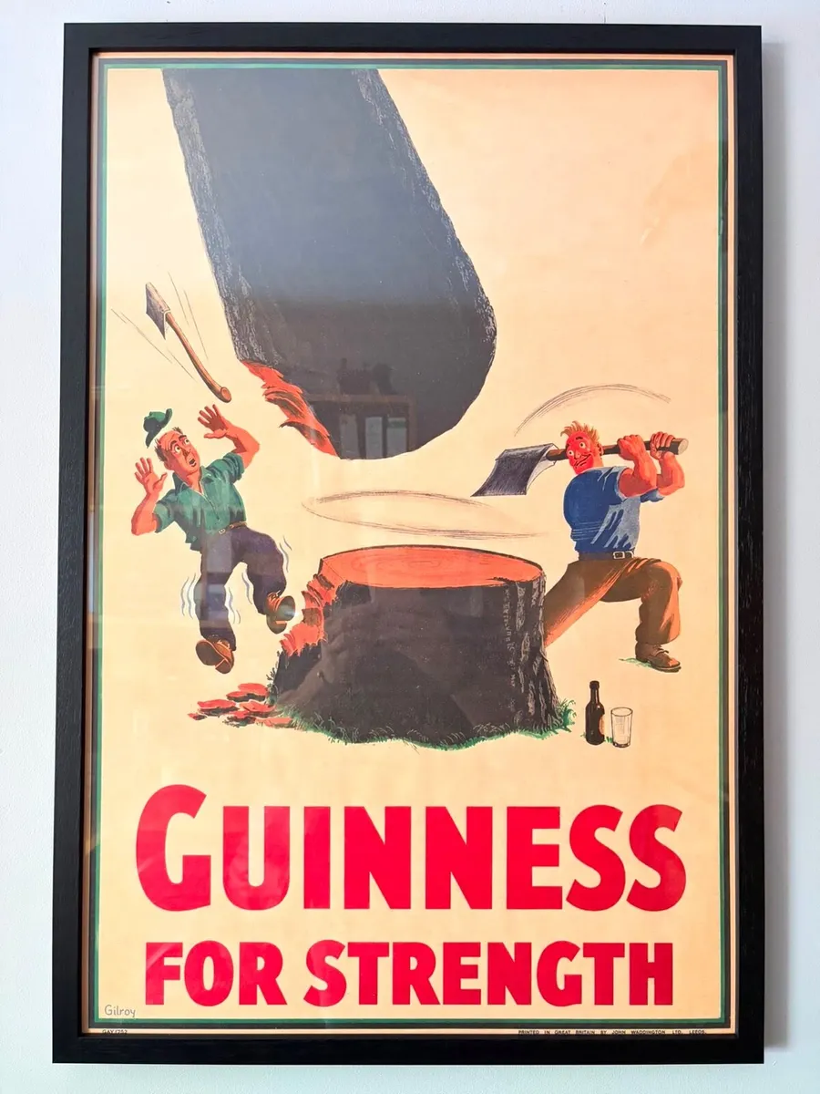 Guinness Gilroy Framed Posters - Image 3