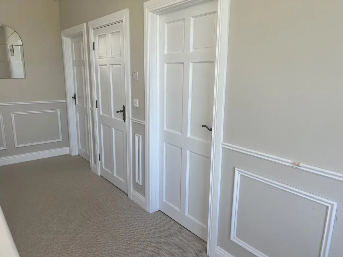 White painted doors - Image 2