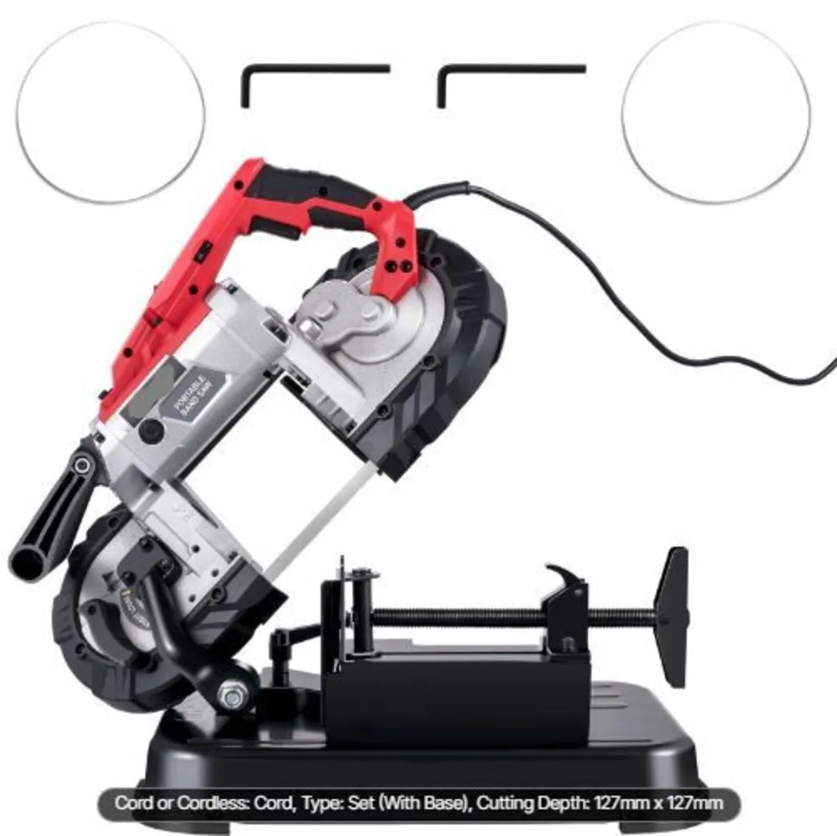 Portable Band Saw, 127 mm x 127 mm Cutting - Image 4