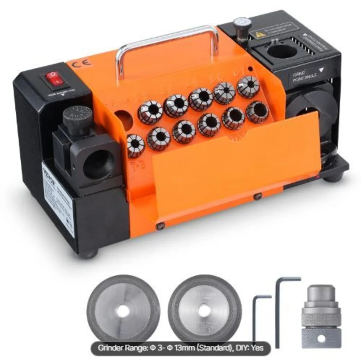 MR-13B Drill Bits Sharpener 3-13mm Bits Grinder - Image 3