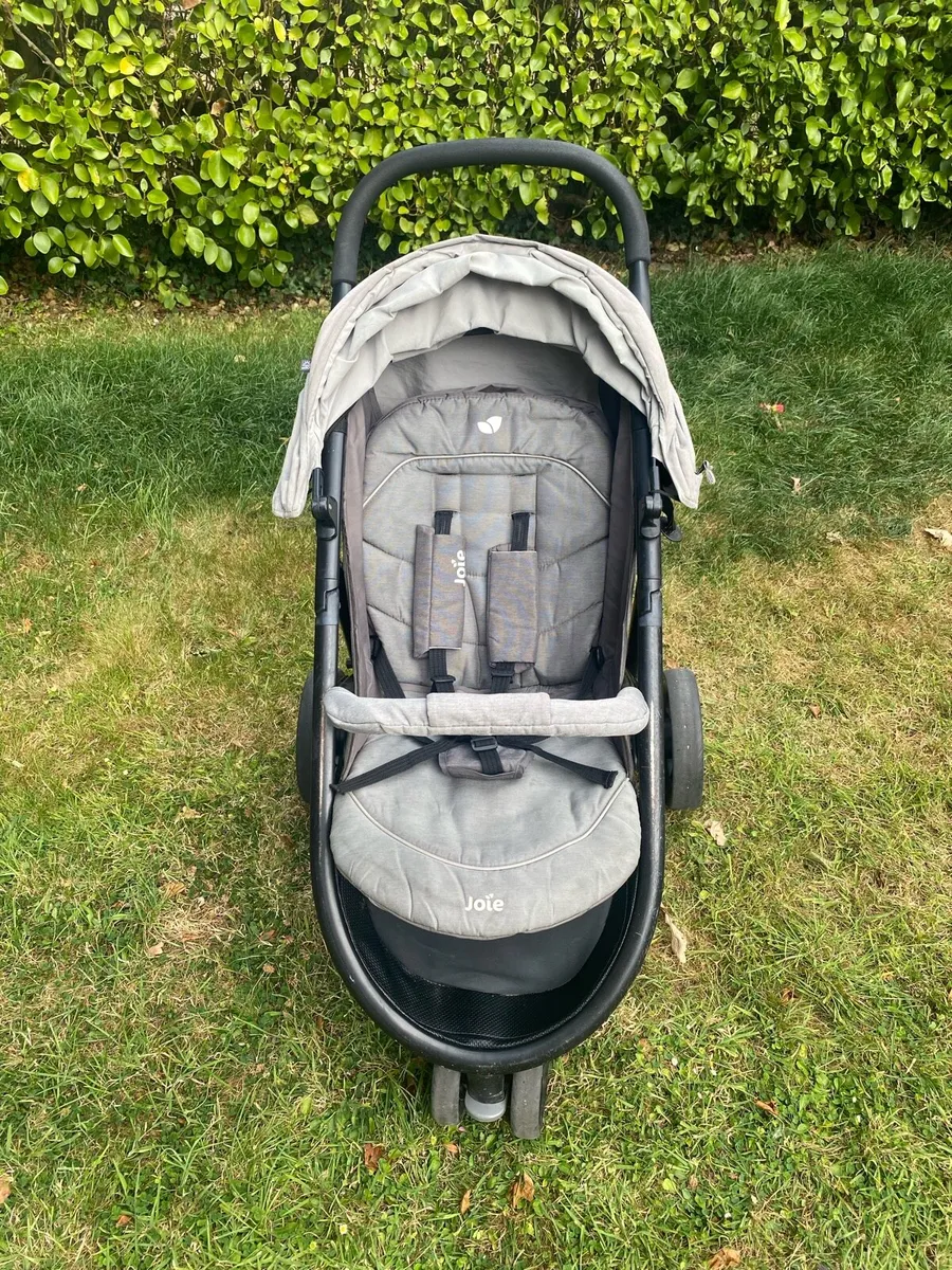 Joie Litetrax 3 Stroller with Raincover+Footmuff - Image 2