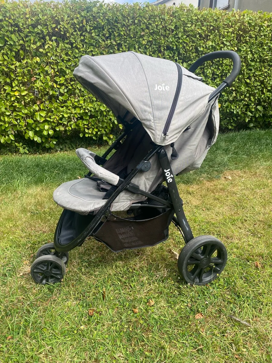 Joie Litetrax 3 Stroller with Raincover+Footmuff - Image 1