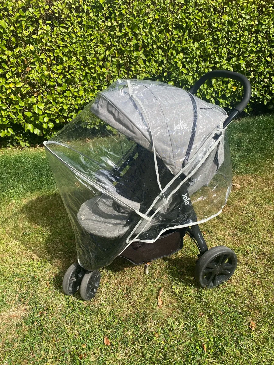 Joie Litetrax 3 Stroller with Raincover+Footmuff - Image 4