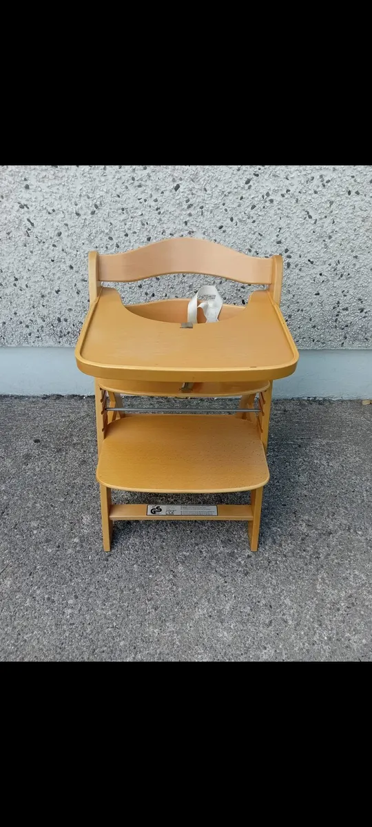 Wooden Baby Chair x2 - Image 1