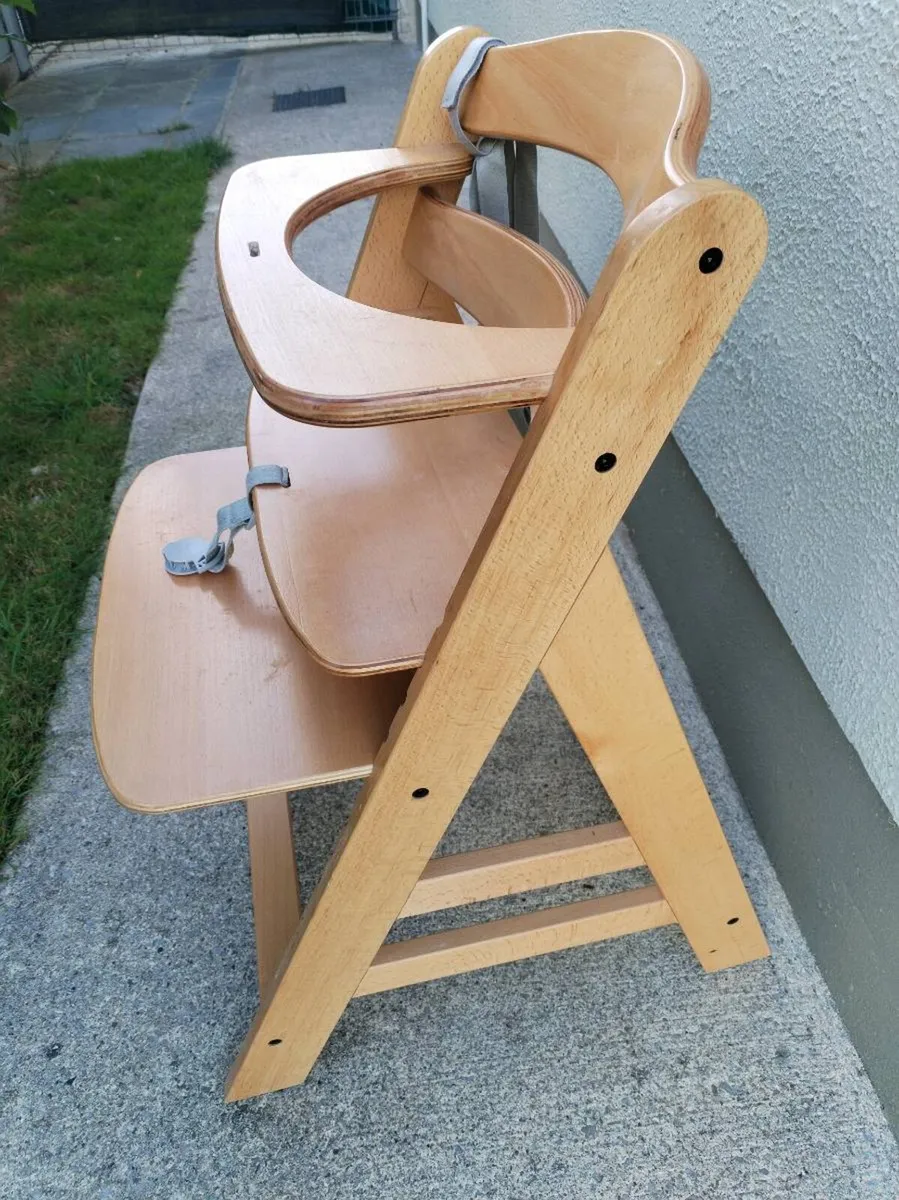 Wooden Baby Chair x2 - Image 3