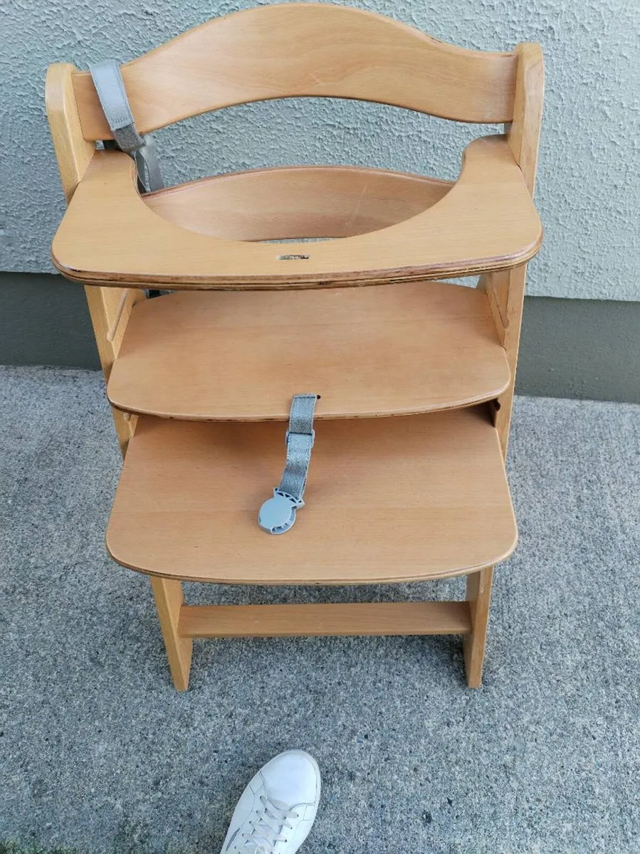 Wooden Baby Chair x2 - Image 4