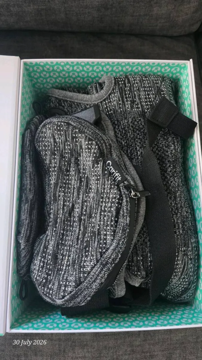 Carifit Core Baby Carrier – Slate Grey - Image 4