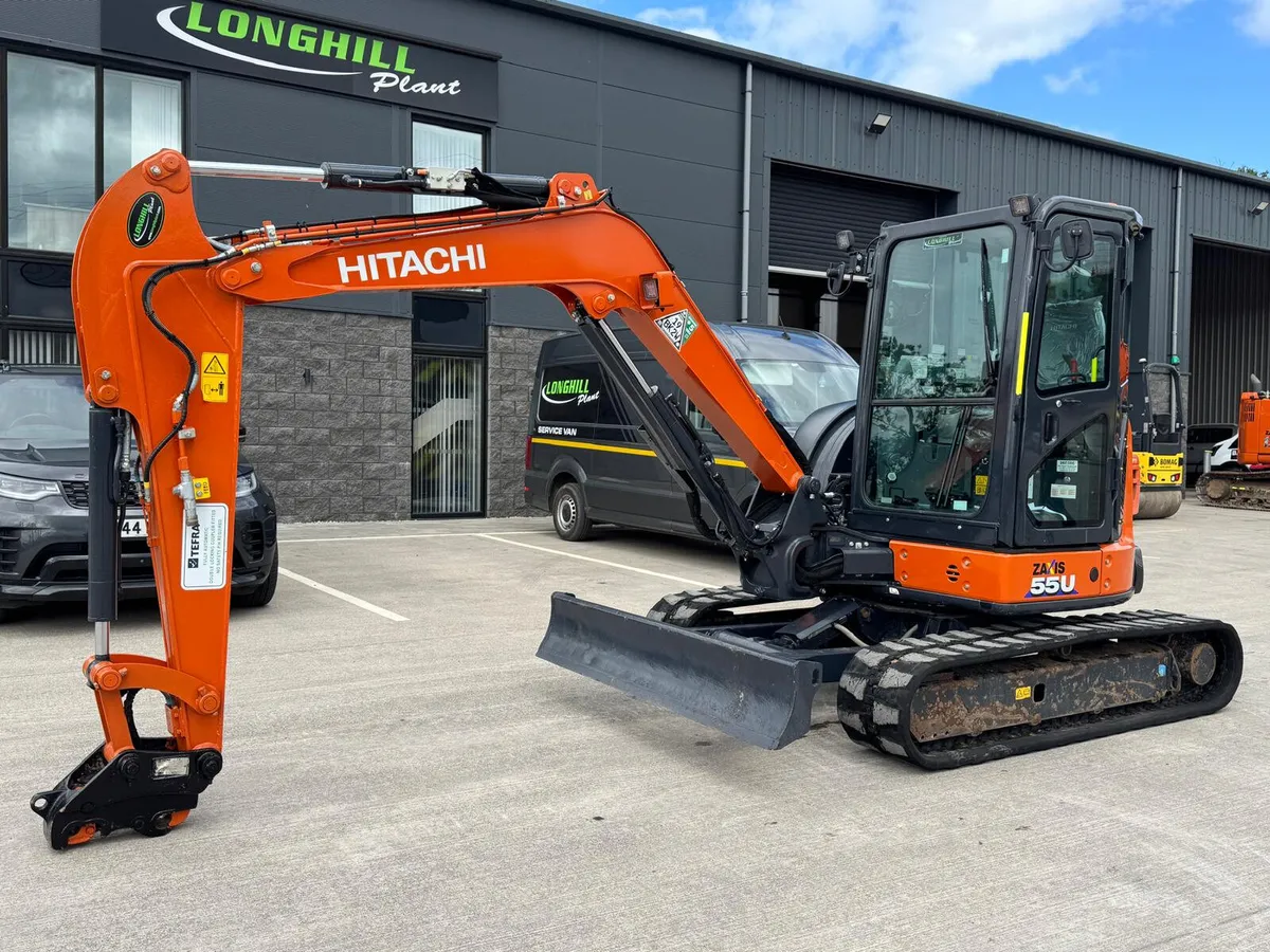2024 HITACHI ZX55U CLR-6 1500HRS - Image 4