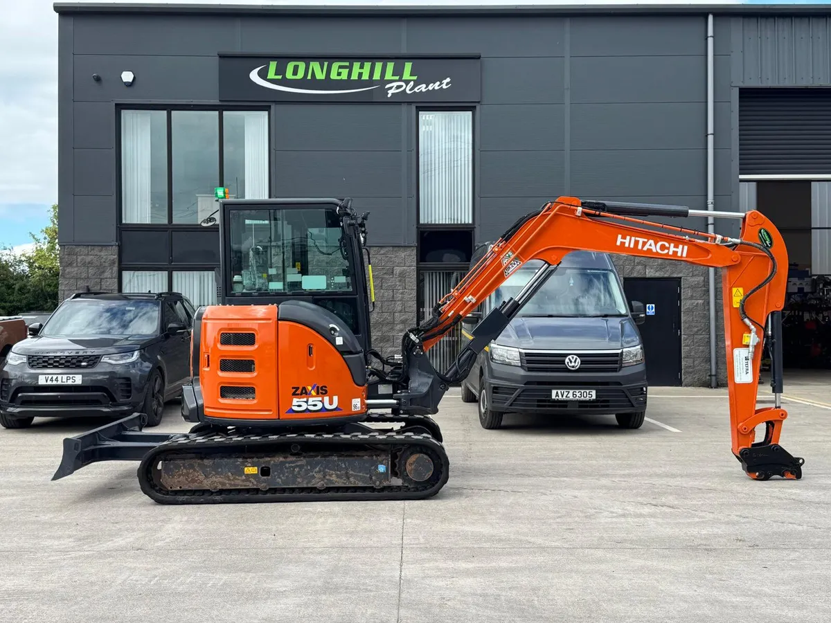 2024 HITACHI ZX55U CLR-6 1500HRS - Image 1