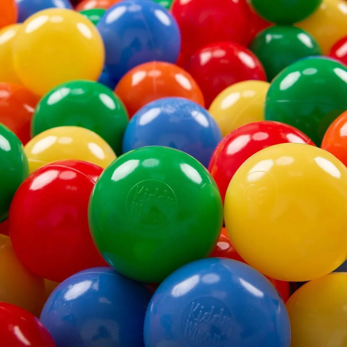 Ball Pit Balls 200 Pieces 7cm Plastic Balls - Image 1