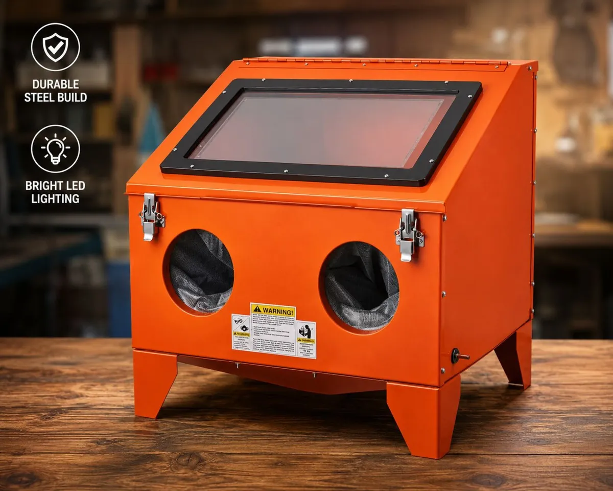 151L Benchtop Sandblasting Cabinet - Image 1