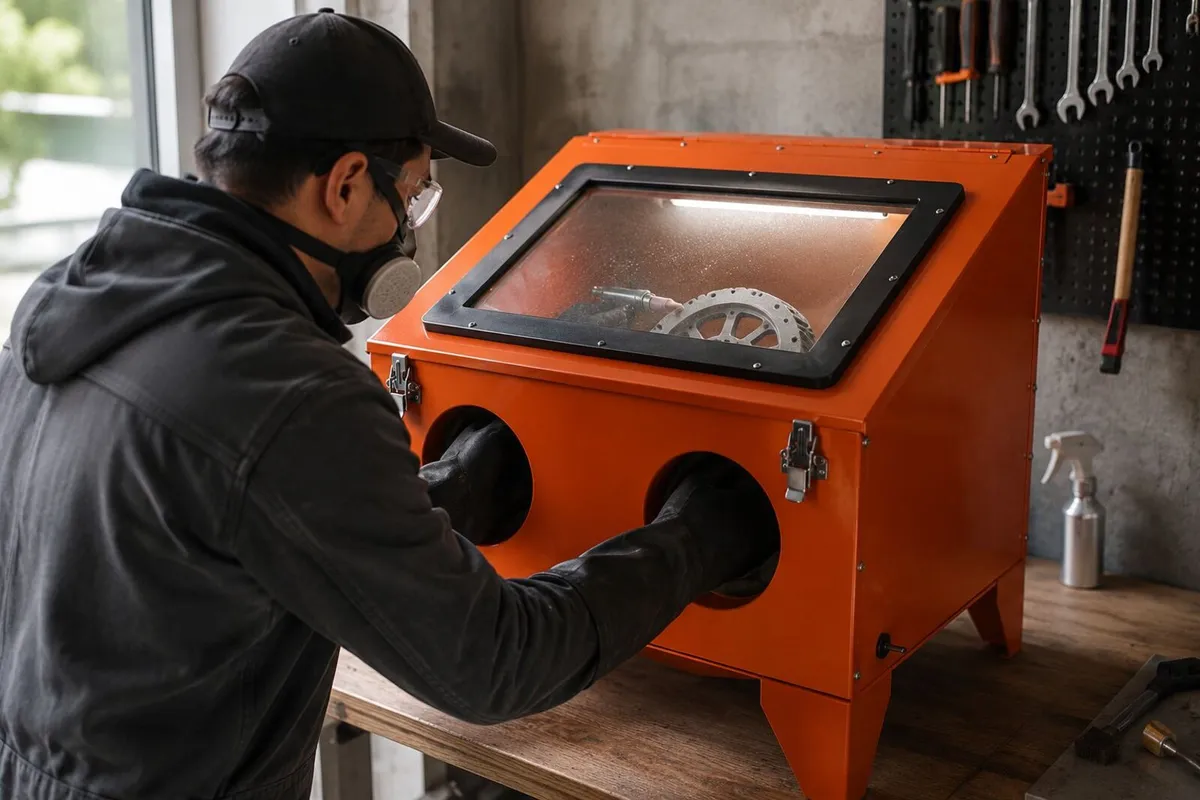 151L Benchtop Sandblasting Cabinet - Image 3
