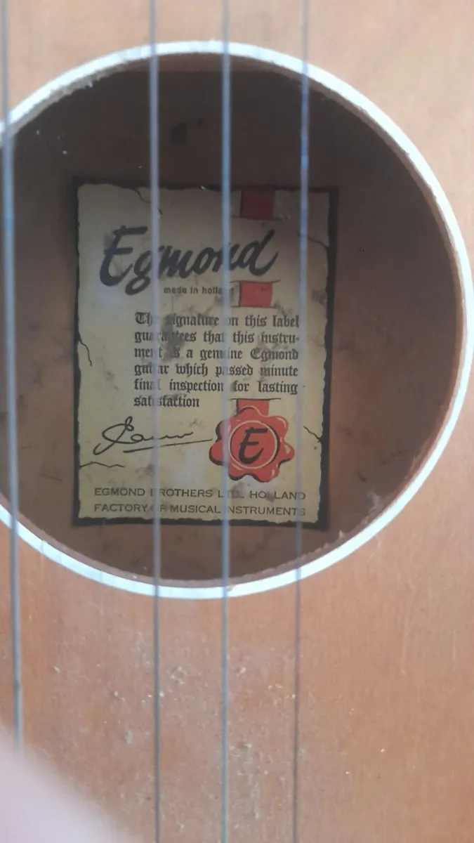 Beatles Vintage Guitar - Image 3