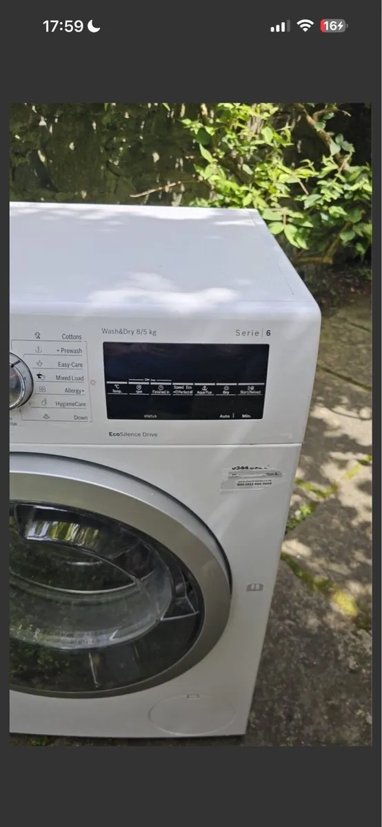 Bosche washer/dryer - Image 2