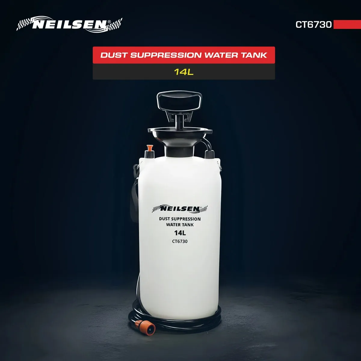 CT6730 14L Pressurised Dust Suppression Water Tank - Image 1