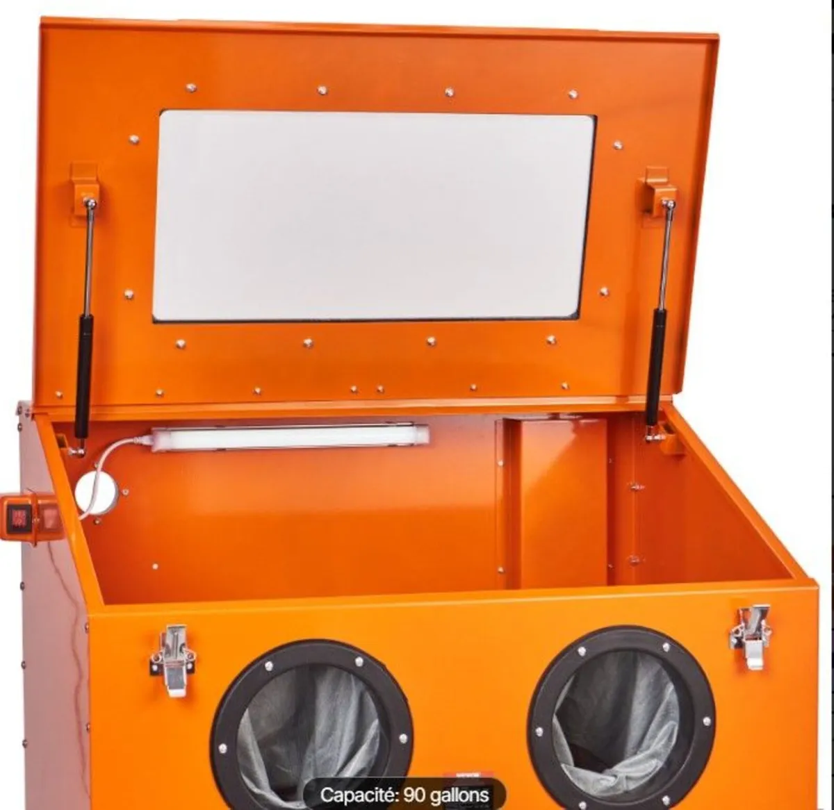 341L Sandblasting Cabinet with Dust Extraction - Image 4