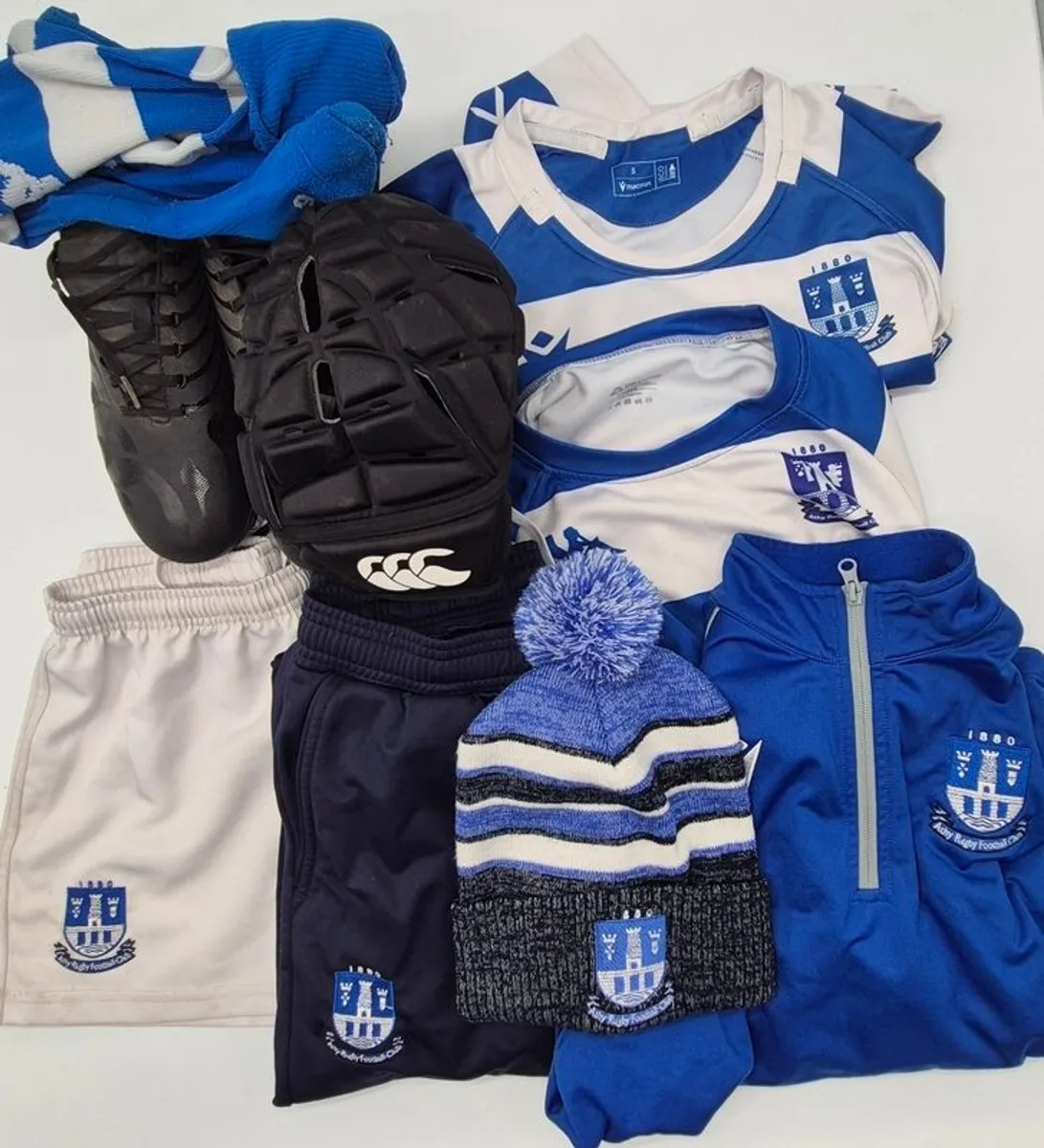 Athy Rugby club players kit for a child - Image 1