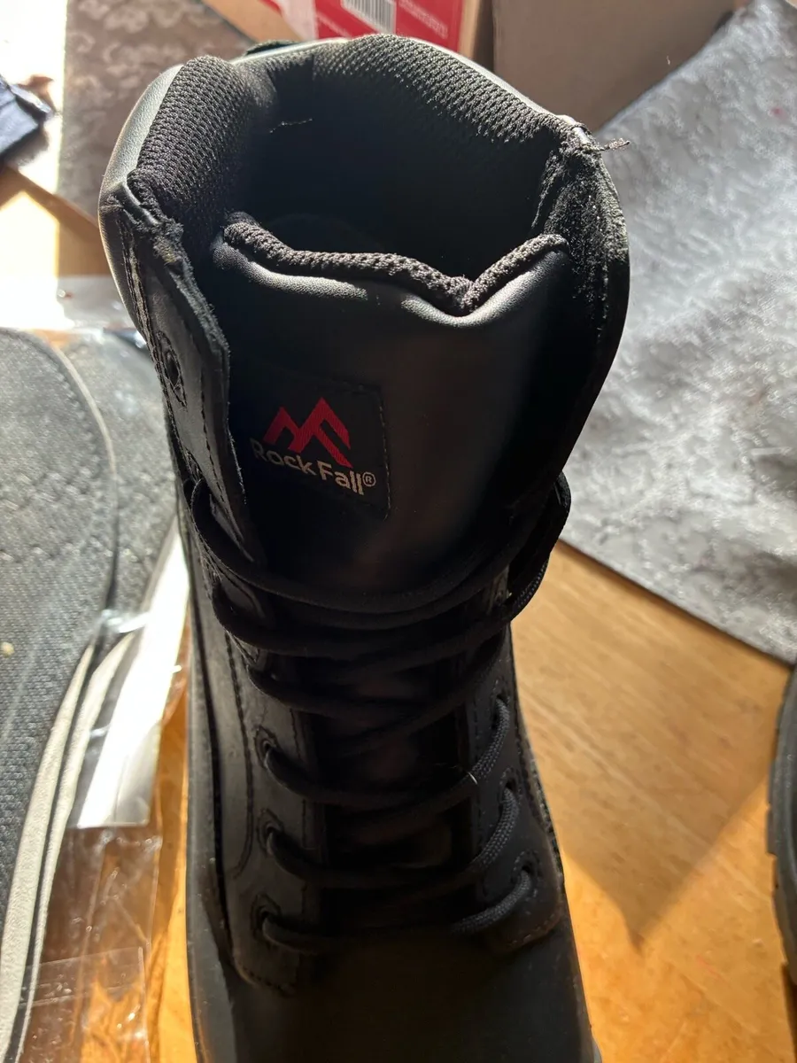 New RockFall Work Boots 13 Bargain - Image 4