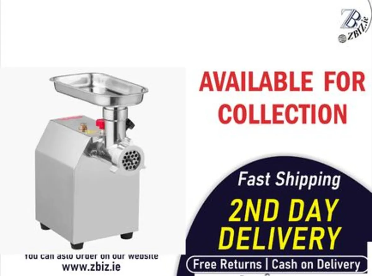600W Electric Meat Grinder Commercial Food Chopper - Image 1