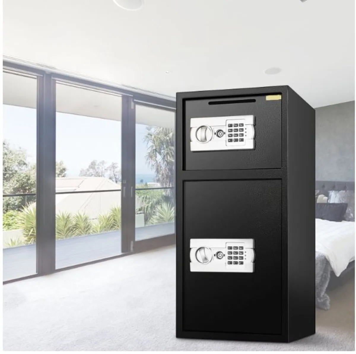 33inch Digital Double Door Safe Depository Box - Image 2