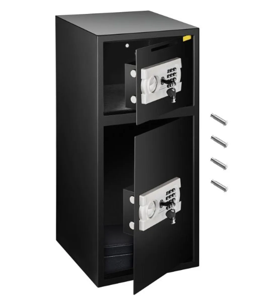 33inch Digital Double Door Safe Depository Box - Image 1