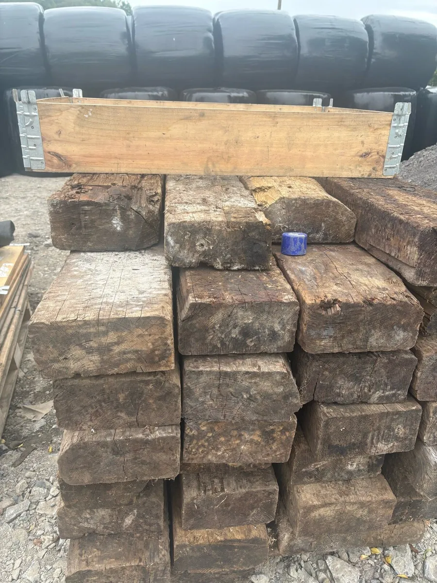 Railway sleepers and vegetable boxes - Image 2