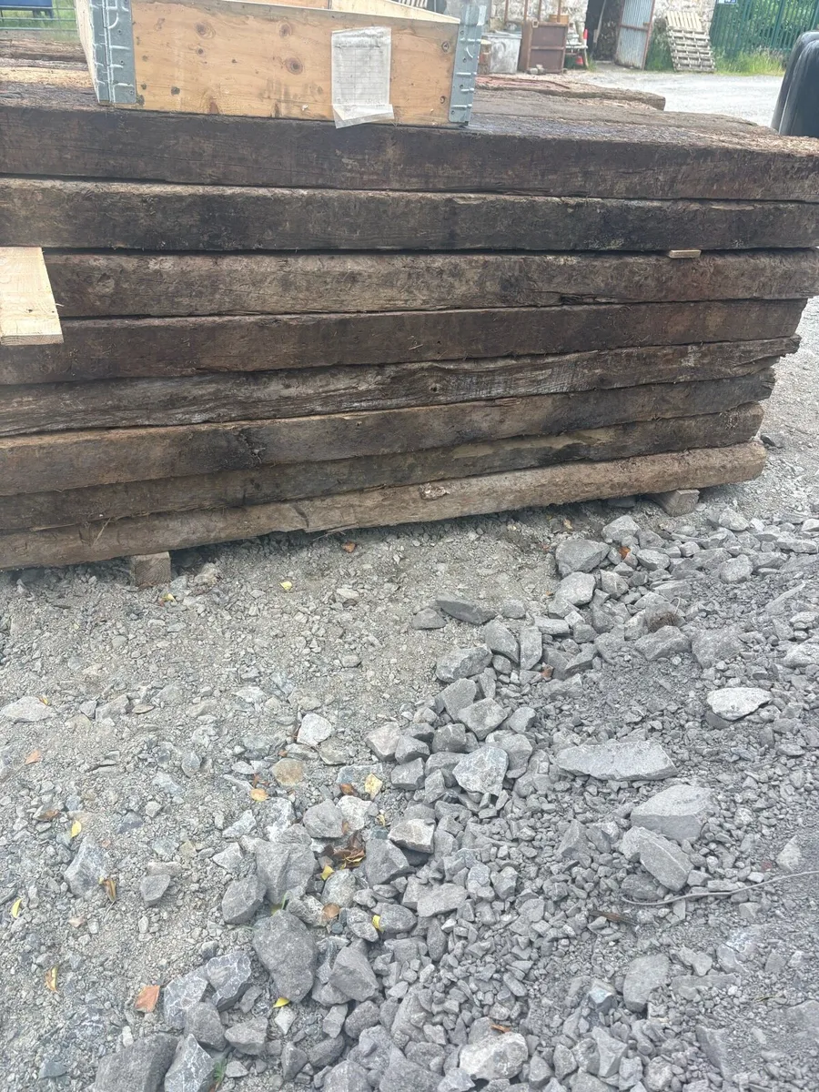 Railway sleepers and vegetable boxes - Image 3