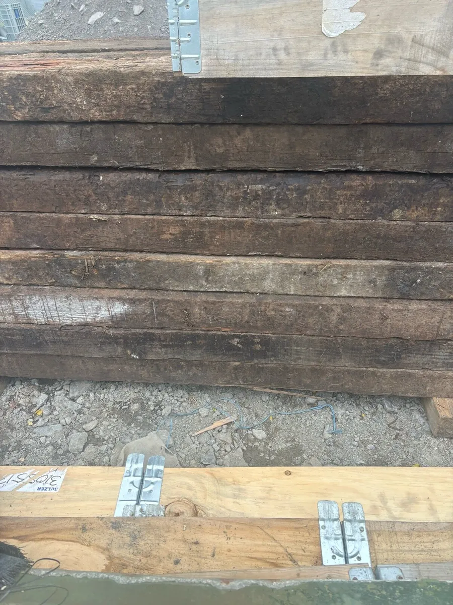 Railway sleepers and vegetable boxes - Image 4