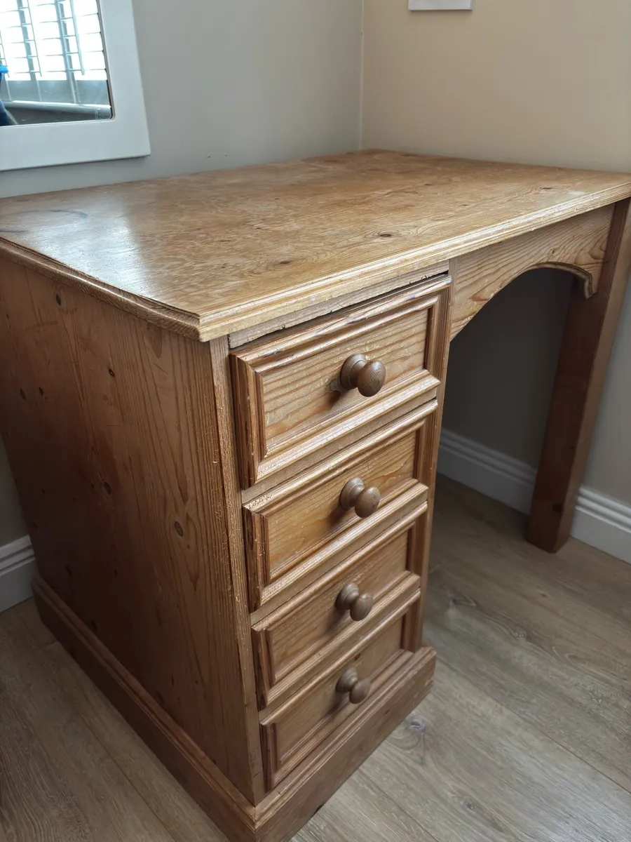 Wooden Desk - Image 1