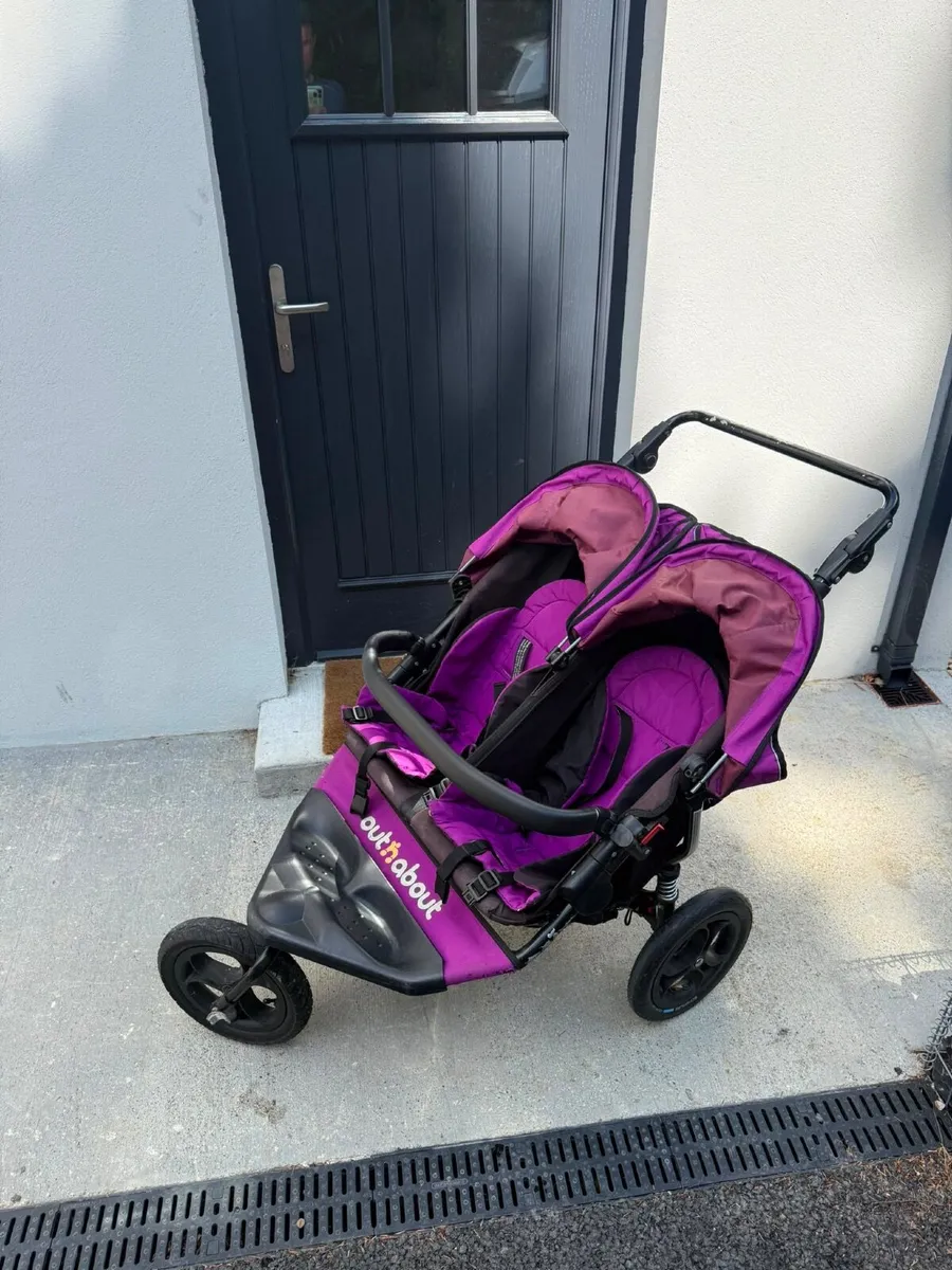 Out and About Double Buggy - Image 1