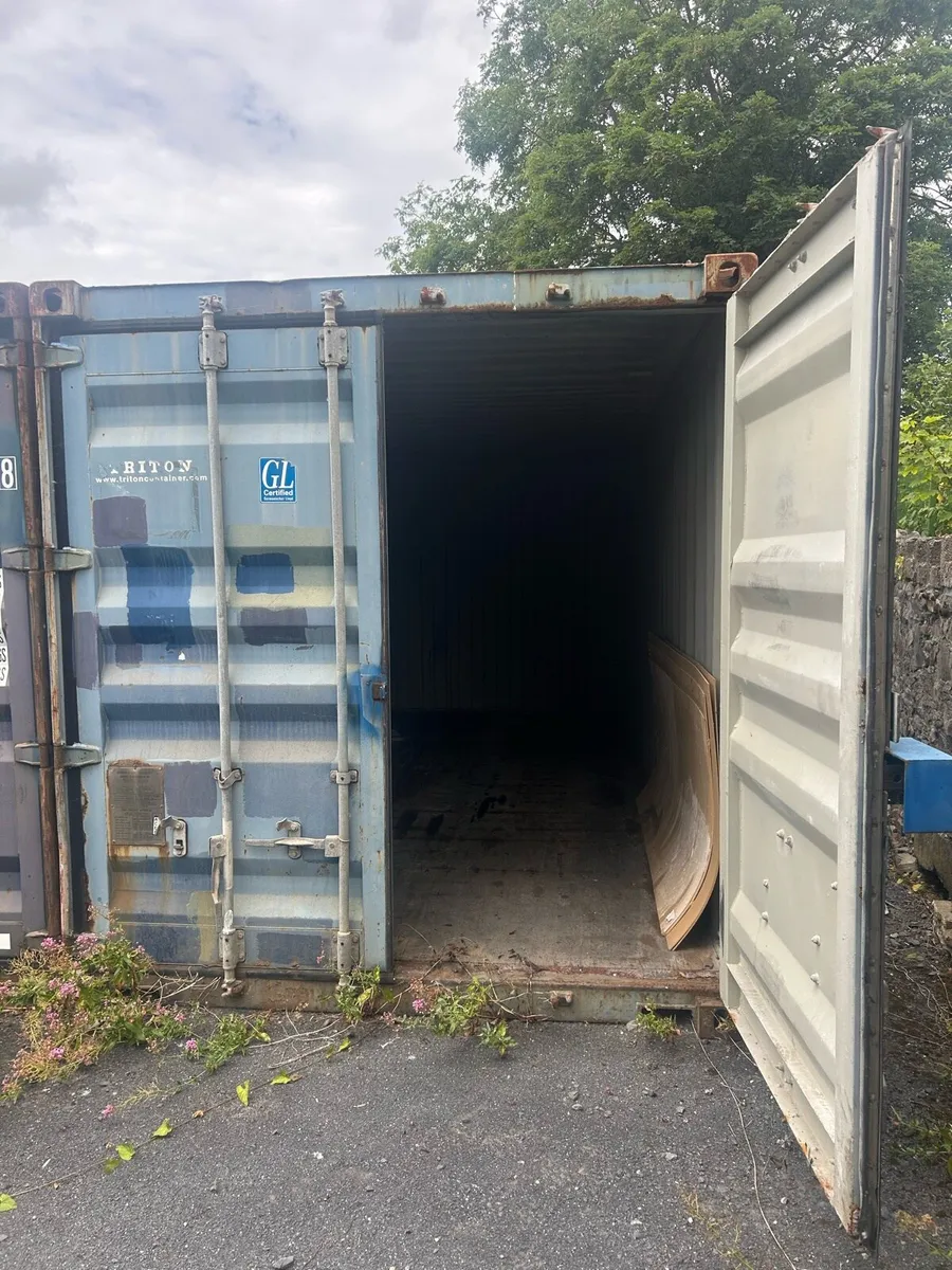 4x 20ft containers  for sale - Image 4