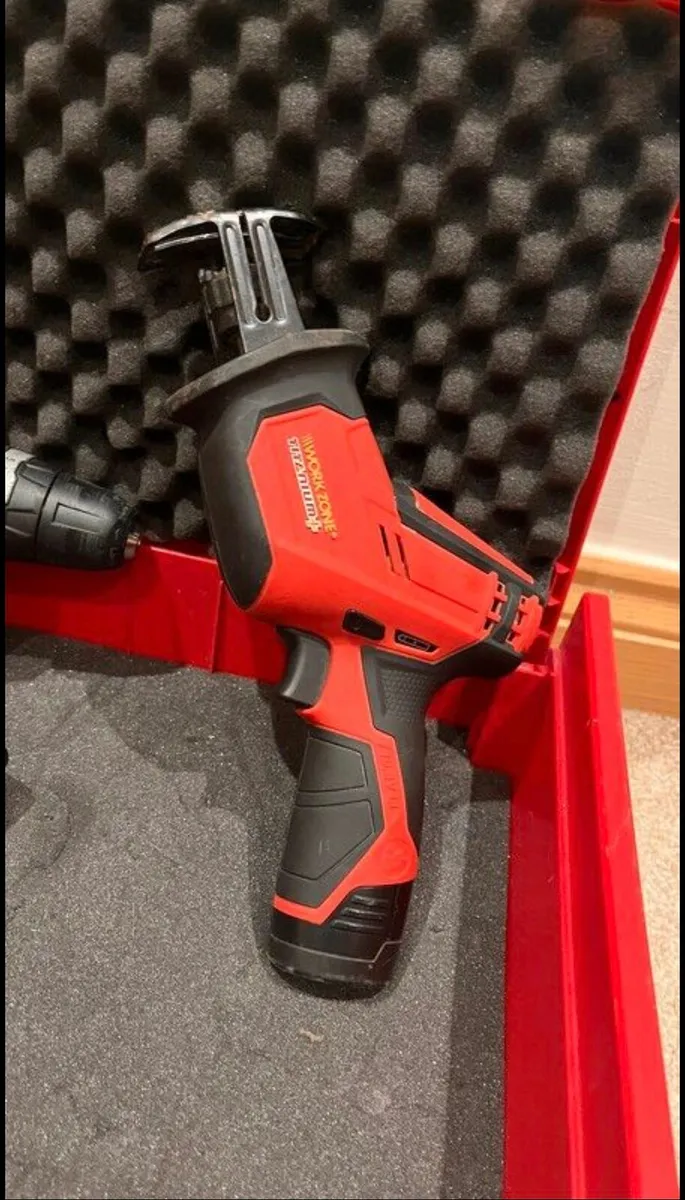 WORKZONE Titanium 3-Piece Cordless Tool Kit - Image 4