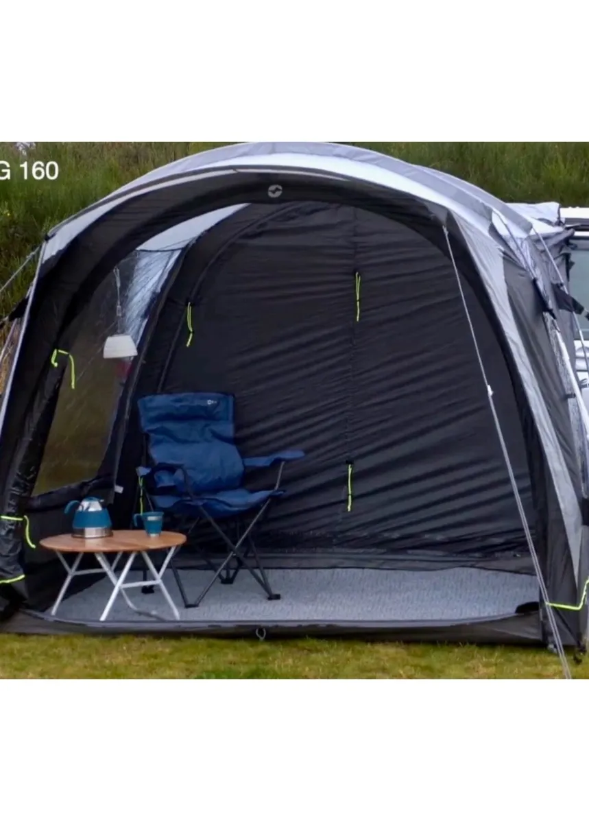 Outwell Newbury 160 Poled Driveaway Awning - Image 4