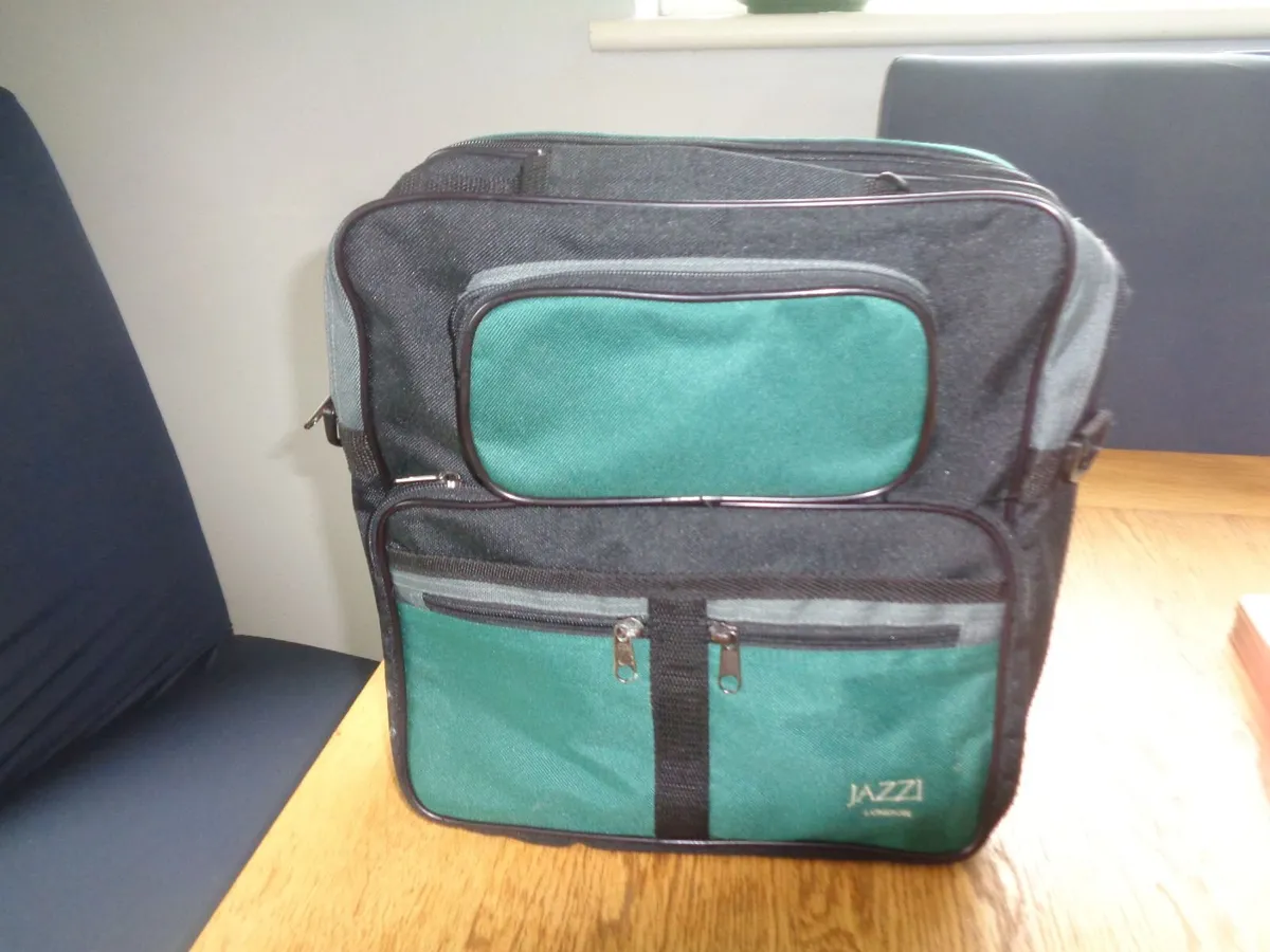 "Jazzi London" Canvas Satchel for Sale - Image 4