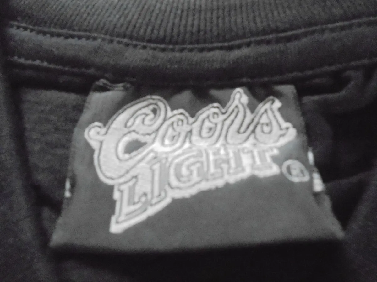 Coors Light V-Neck T- Shirt for sale - Image 4