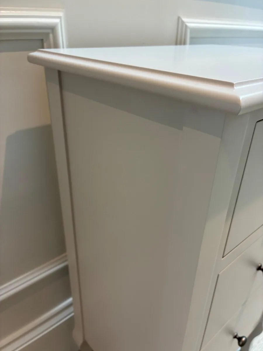 Laura Ashley Grey Hallway Side Cabinet - Image 2