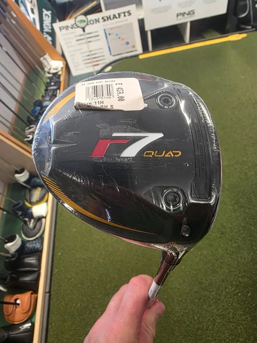 New Taylormade R7 Quad Mini Driver - Image 1