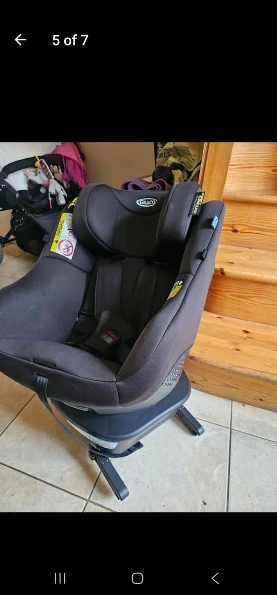 Graco spin car seat (Free) - Image 4