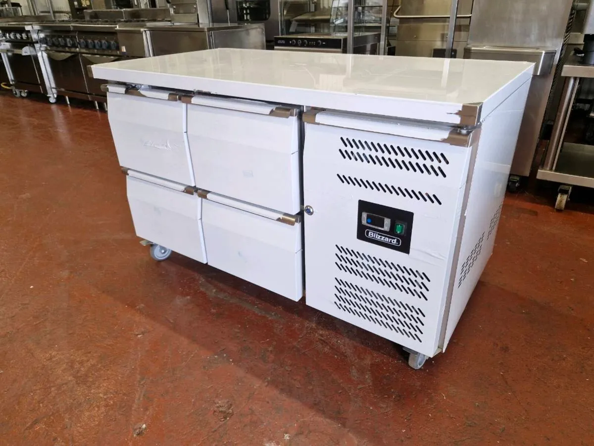 BRAND NEW Blizzard 4 Drawer Counter Fridge - Image 1