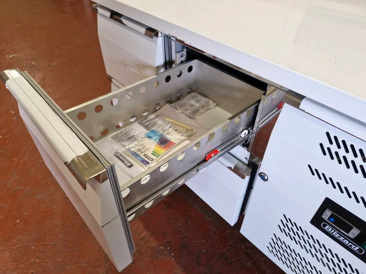 BRAND NEW Blizzard 4 Drawer Counter Fridge - Image 2