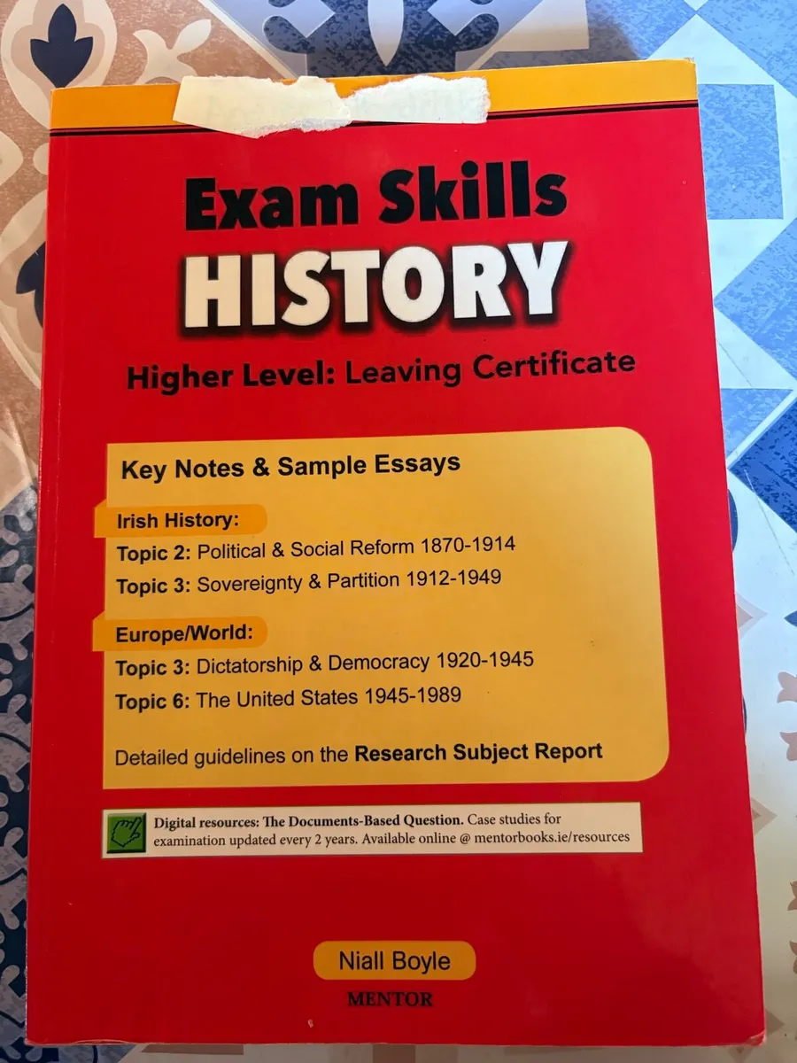 LC HL history revision book - Image 1