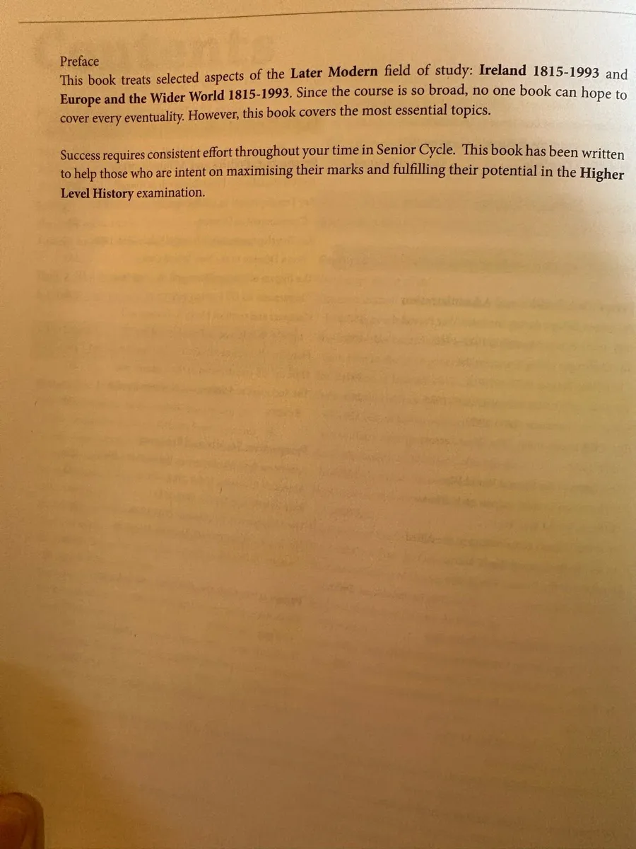 LC HL history revision book - Image 3