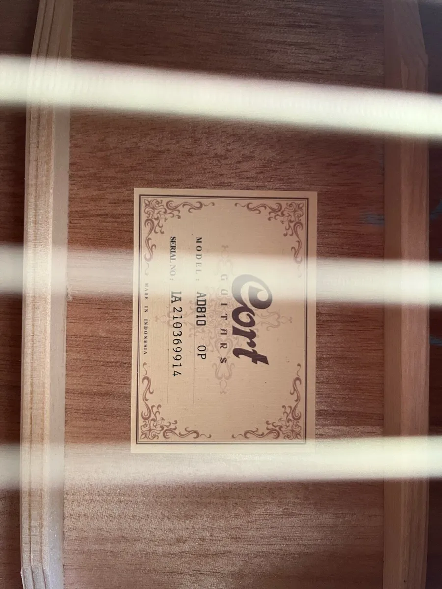 Cort Acoustic Guitar – Excellent Condition - Image 2