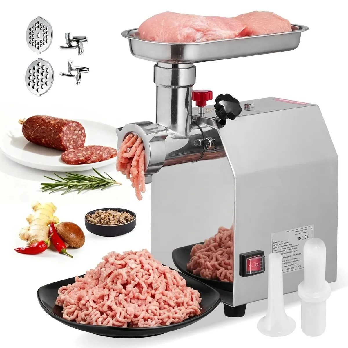 Commercial Meat Grinder 600W Electric Food Chopper - Image 1