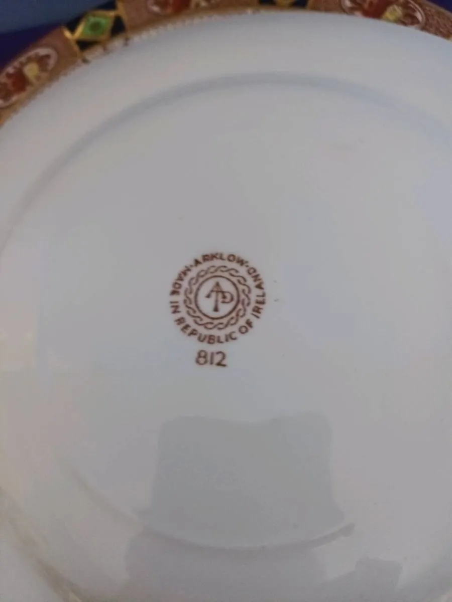 Set of 6 ARKLOW PLATES pattern  no.812 - Image 3