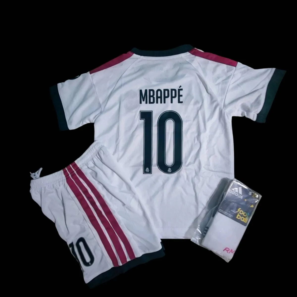 REAL MADRID ( MBAPPE 10 ) KIDS KIT,6/7, 7/8 ,10/11 - Image 1