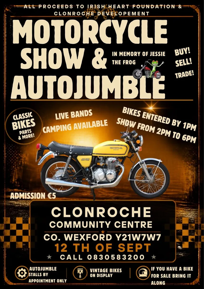 Clonroche Motorcycle Show and Autojumble