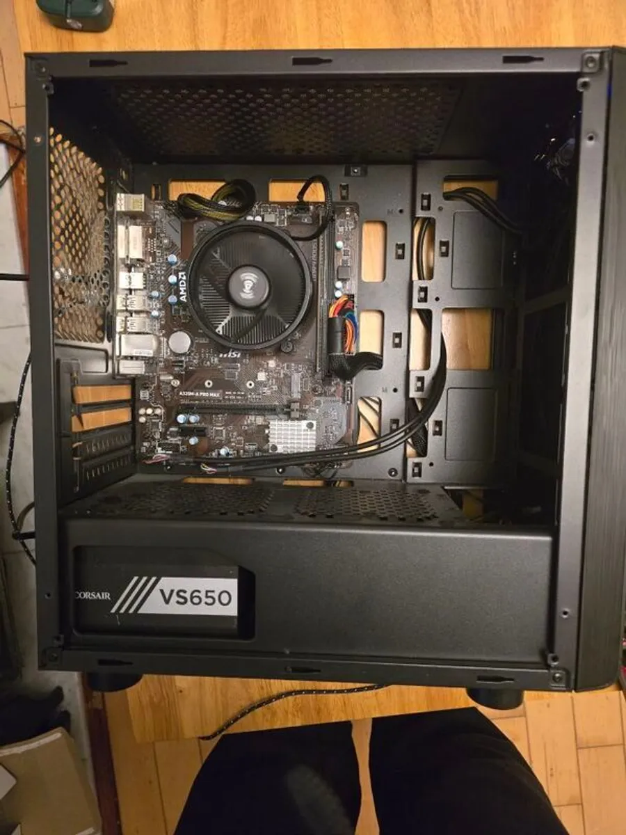 Budget Gaming & Office PC - AMD Ryzen 5 3400G / 16GB RAM / 256GB Crucial SSD / 650W PSU - Image 2