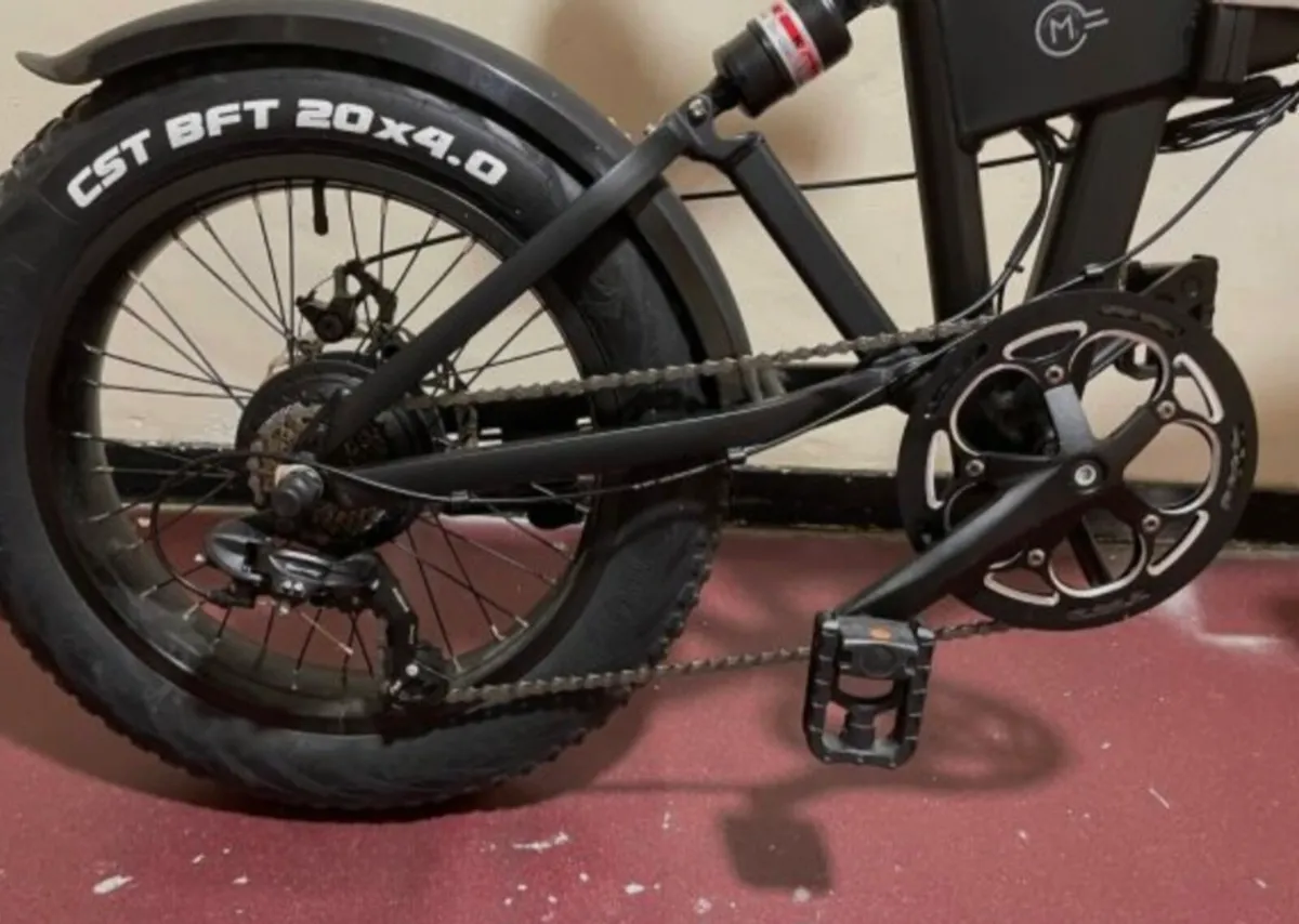 FIIDO M1 PRO ELECTRIC BIKE NEEDS A TUBE FOR THE BA - Image 3